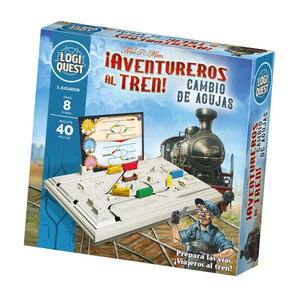 Juego de mesa LOGIQUEST ¡AVENTUREROS AL TREN!