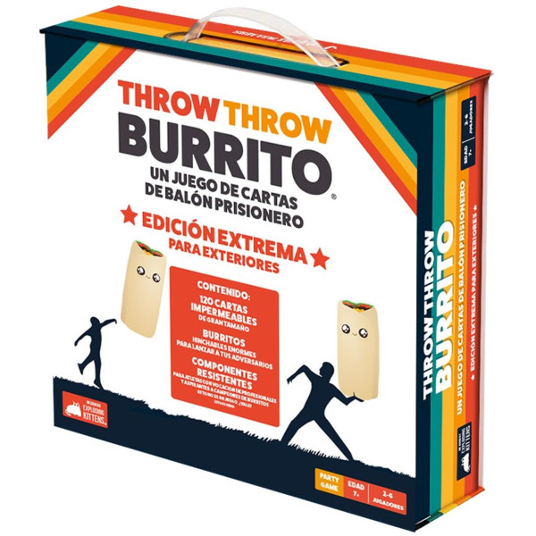 Juego de mesa THROW THROW BURRITO. EDICIÓN EXTREMA