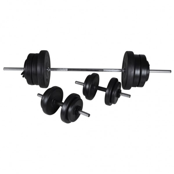 Juego de pesas 2 de mancuernas 60.5 kg