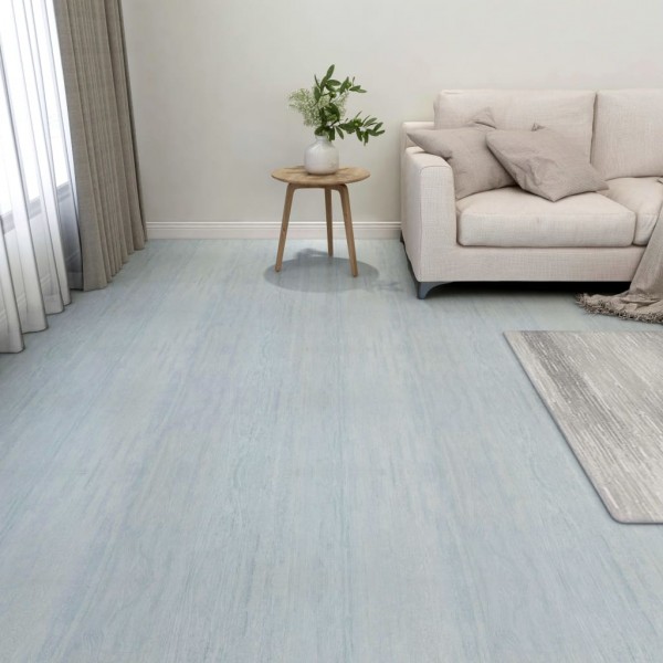 Lamas para suelo autoadhesivas 55 piezas PVC 5.11 m² verde