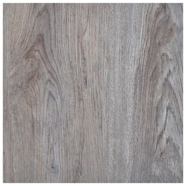 Lamas para suelo autoadhesivas PVC marrón claro 5.11 m²