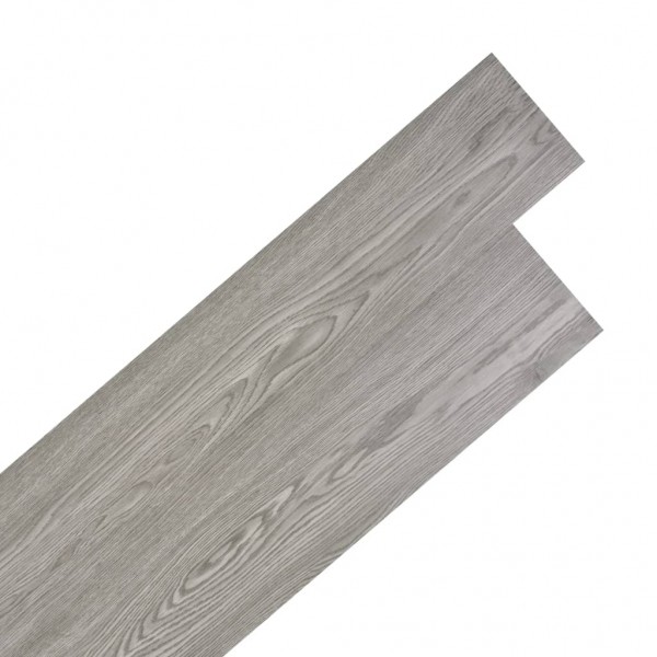 Lamas para suelo de PVC autoadhesivas 5.02m² 2mm gris oscuro