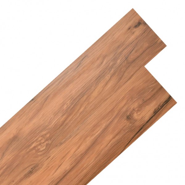 Lamas para suelo de PVC autoadhesivas 5.02m² 2mm olmo natural