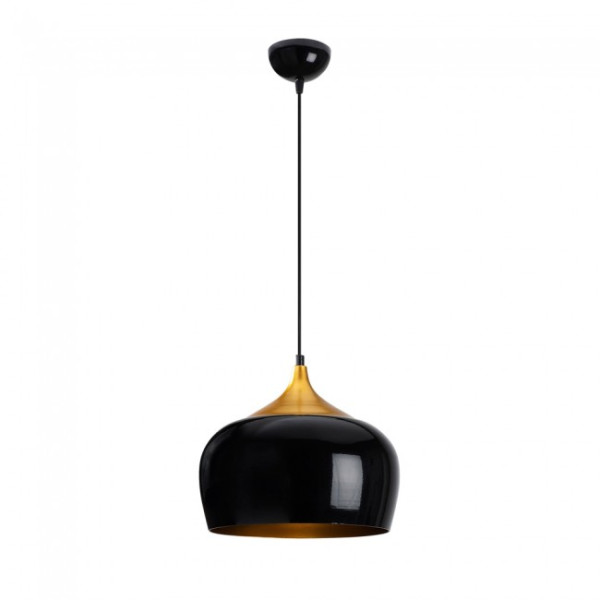 Lámpara colgante Harvey 30 Negro/Oro