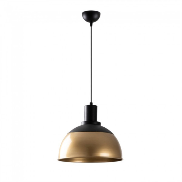 Lámpara colgante Momo 30 Vintage/Negro