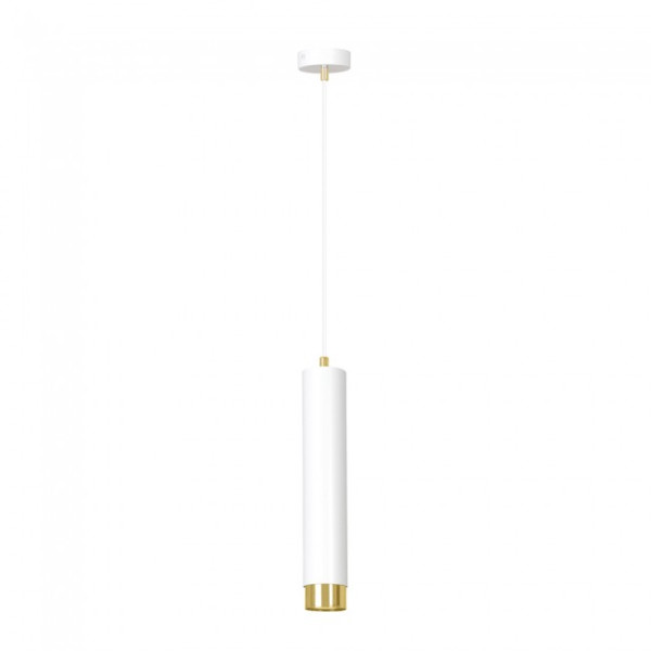 Lámpara colgante Mura Blanco/Oro