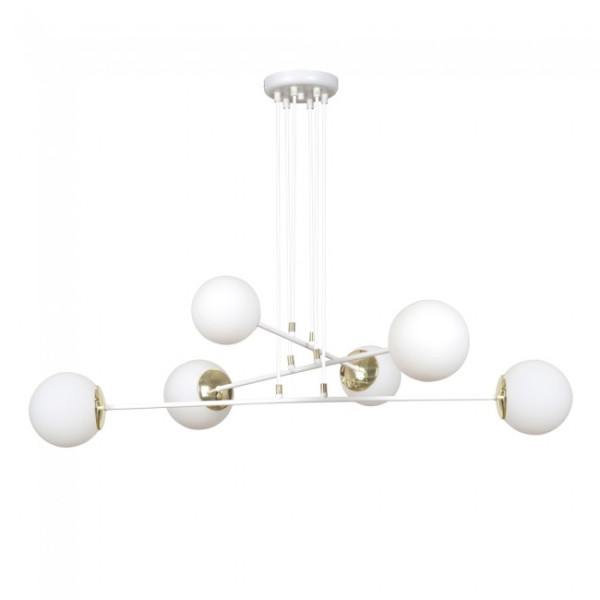 Lámpara colgante Signo Blanco (6 luces)