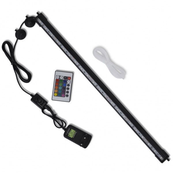 Lámpara de burbujas de acuario RGB 56.5 cm