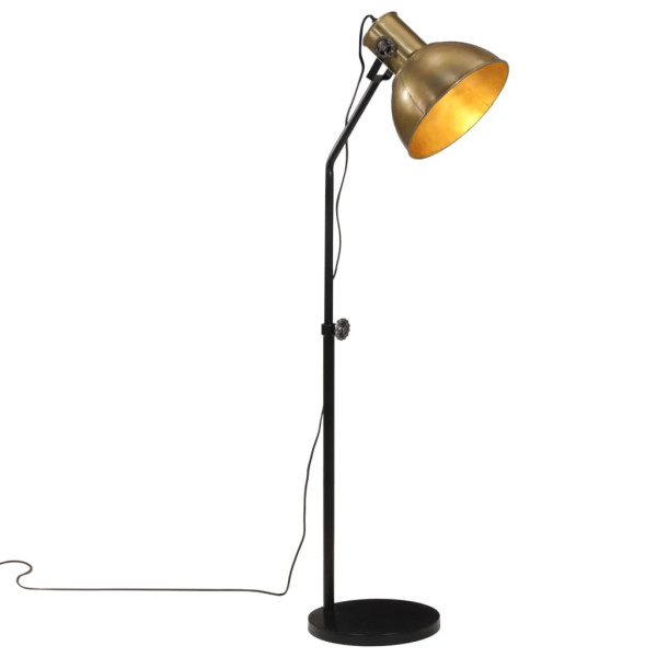 Lámpara de escritorio latón vintage 25 W E27 30x30x90-150 cm