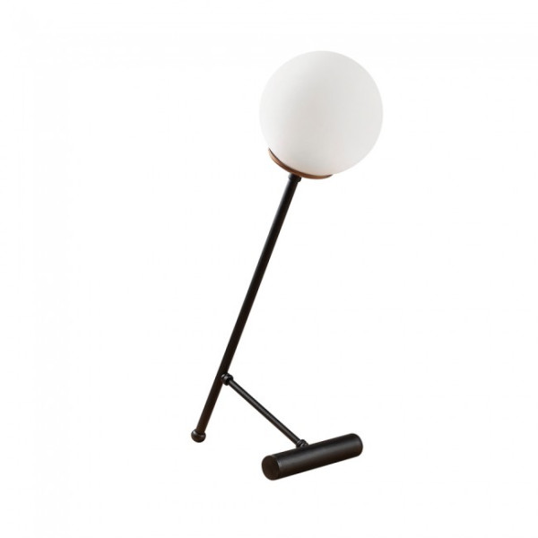 Lámpara de mesa Birdie Opal Negro
