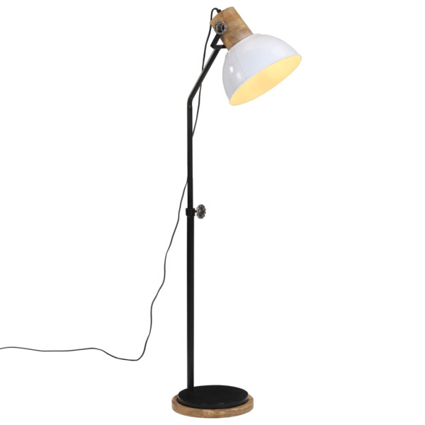 Lámpara de pie blanco 25 W E27 30x30x100-150 cm