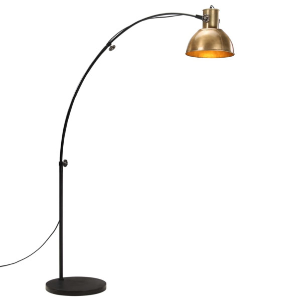 Lámpara de pie latón vintage 25 W E27 150 cm
