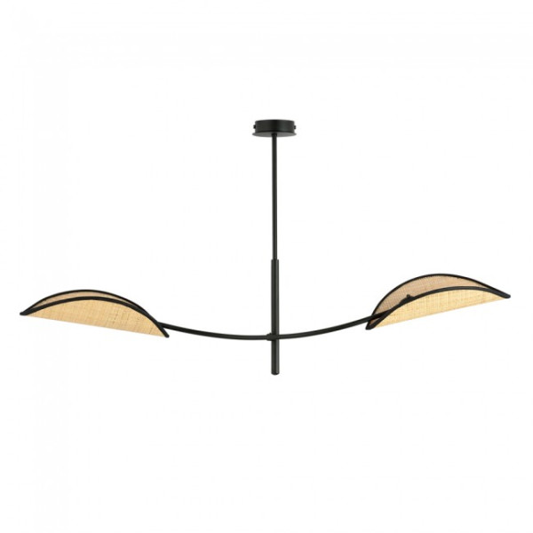 Lámpara de techo Flik Ratán (2 luces)