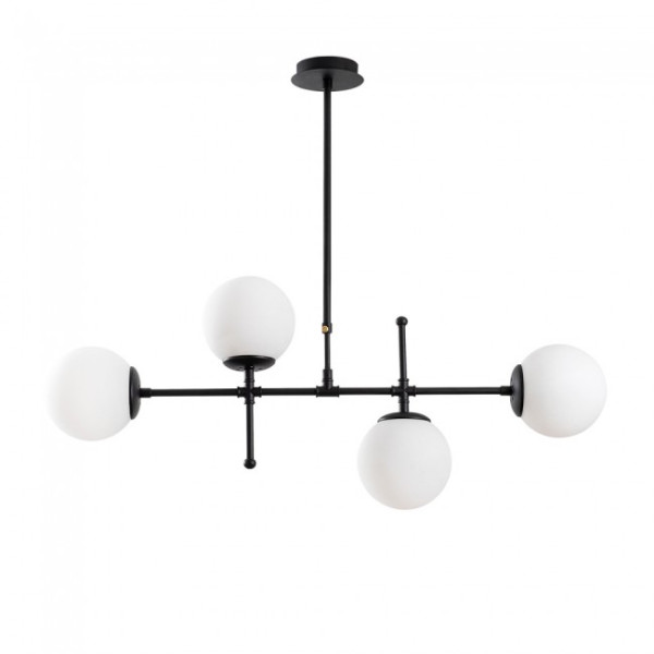 Lámpara de techo Garet Negro (4 luces)