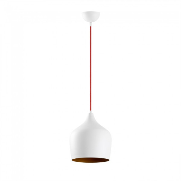 Lámpara de techo Momo 22 Blanco/Rojo