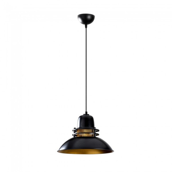 Lámpara de techo retro Harvey 34 Negro