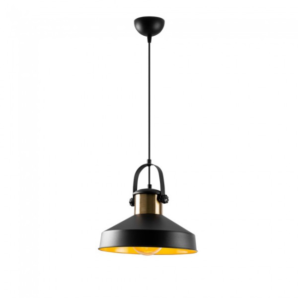 Lámpara de techo retro Momo 35 Negro