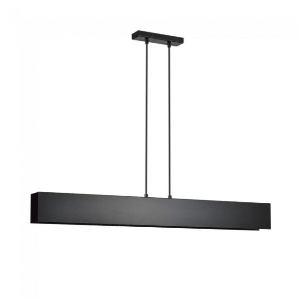 Lámpara de techo Tarlen Negro (4 luces)