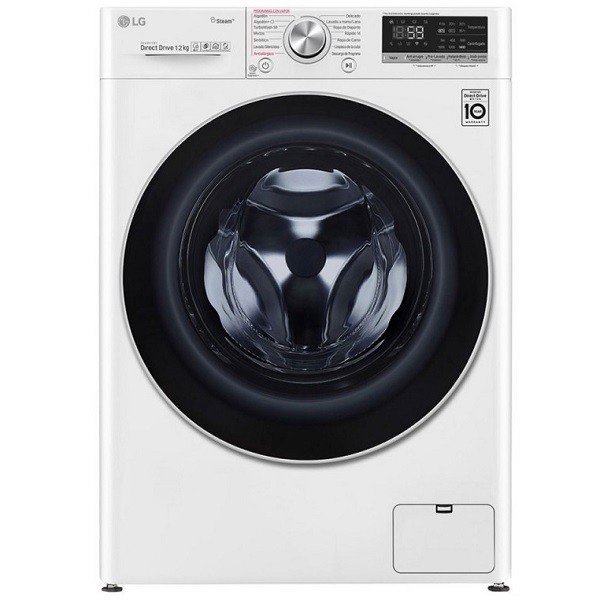 Lavadora LG B 12Kg F4WV5012S0W blanco
