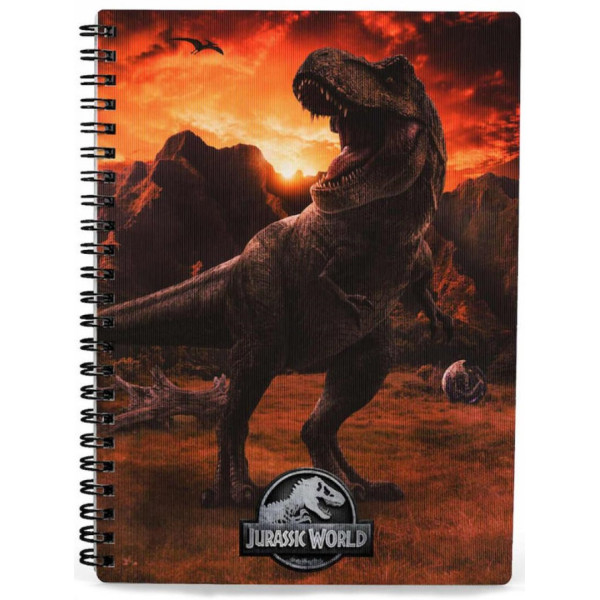 Libreta efecto 3d sd Toys Into the Wild Jurassic World