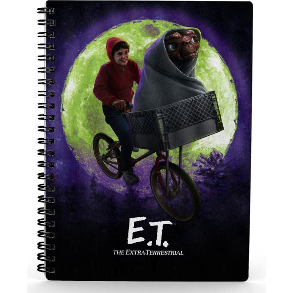 Libreta efecto 3d sd Toys Bici Elliot E.T.