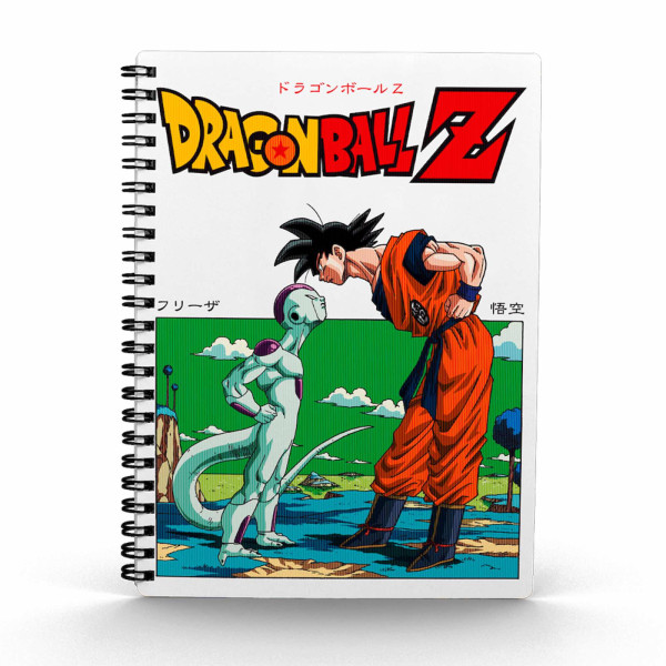 Libreta efecto 3d sd Toys Frieza vs Goku Dragon Ball Z