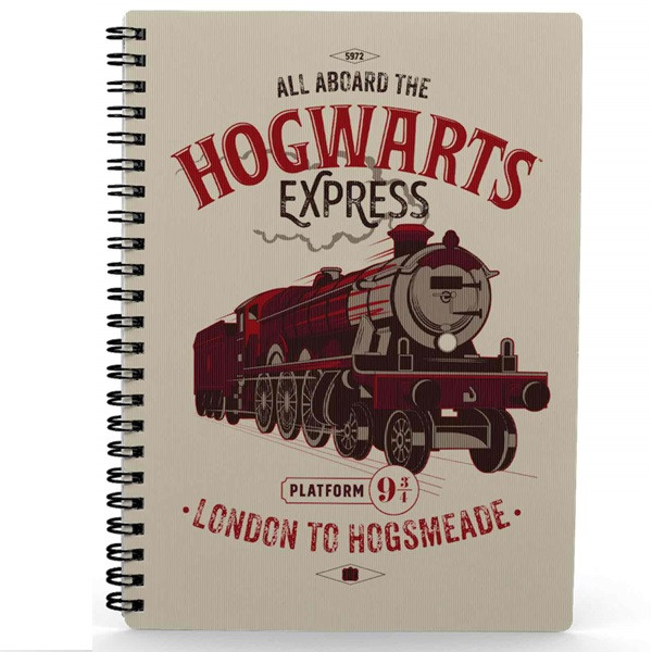 Libreta efecto 3d sd Toys Harry Potter all aboard Hogwarts express