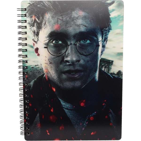 Libreta efecto 3d sd Toys Harry Potter cara Harry Potter