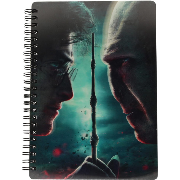 Libreta efecto 3d sd Toys Harry Potter Harry vs Voldemort