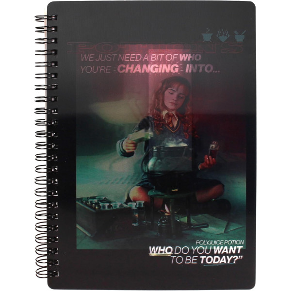 Libreta efecto 3d sd Toys Harry Potter Hermione Pociones