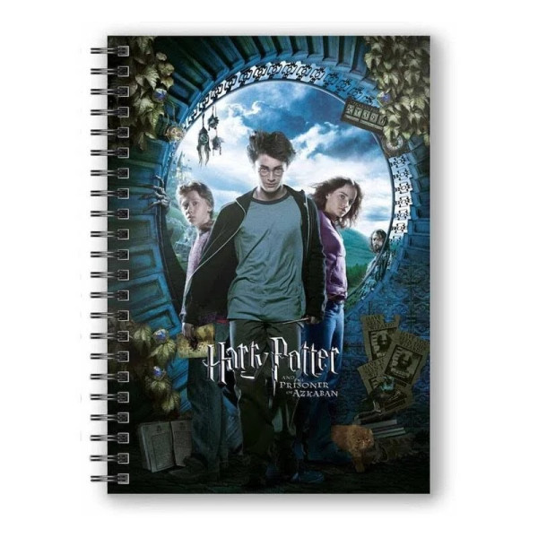 Libreta efecto 3d sd Toys Harry Potter y el prisionero de Azkaban