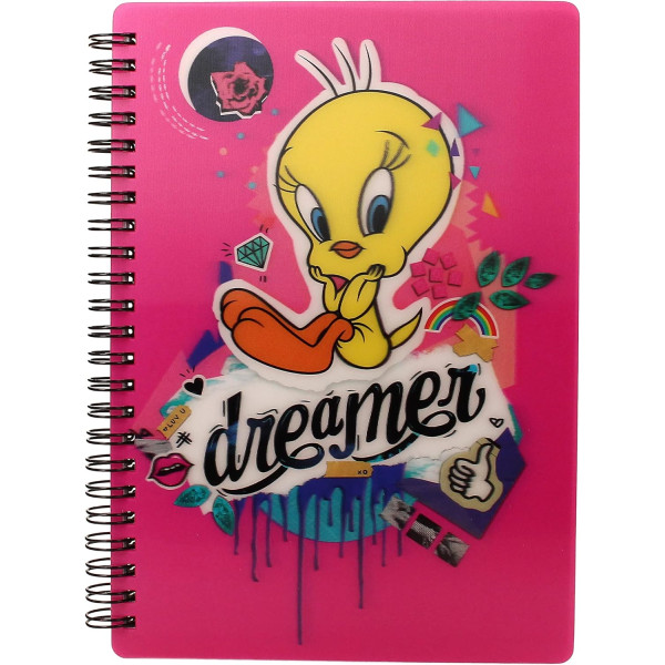 Libreta efecto 3d sd Toys Looney Tunes Piolin Dreamer