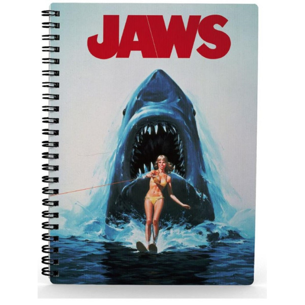Libreta efecto 3d sd Toys poster alternativo Tiburon