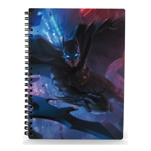 Libreta sd Toys efecto 3d Batman batarang Universo DC