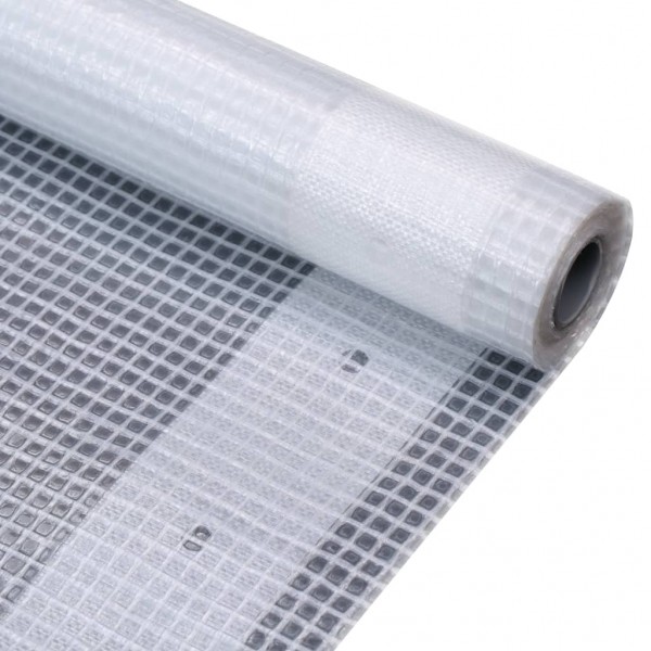 Lona impermeable 260 g/m² 2x10 m blanca
