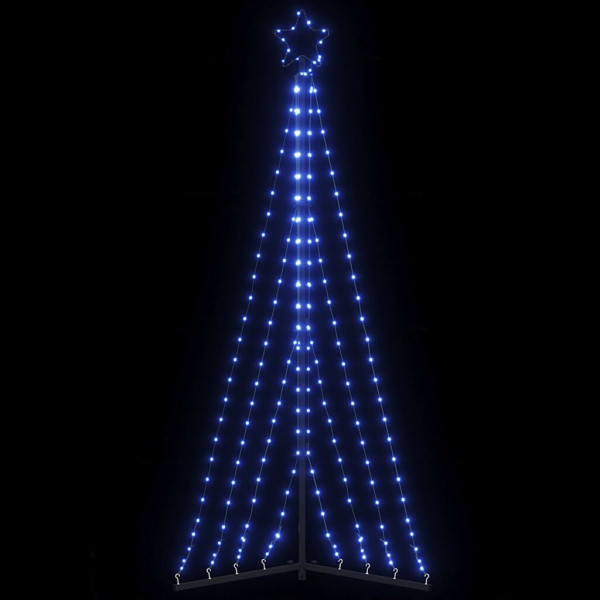 Luces para árbol de Navidad 339 LED azul 187 cm