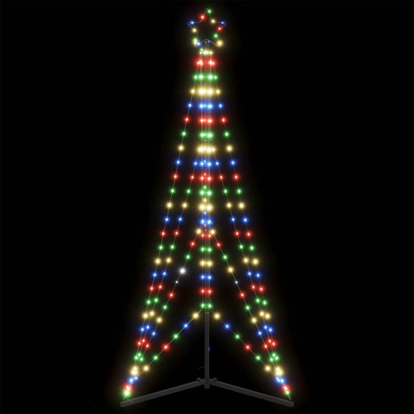 Luces para árbol de Navidad 363 LEDs de colores 182 cm