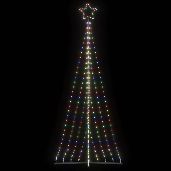 Luces para árbol de Navidad 447 LEDs de colores 249 cm