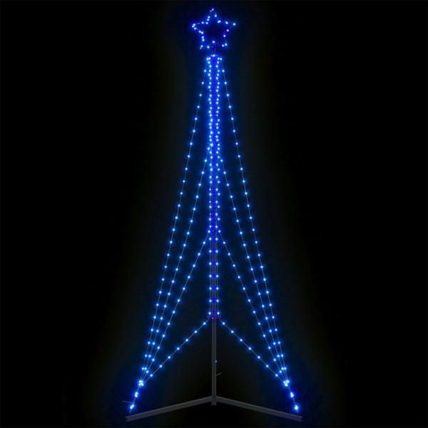 Luces para árbol de Navidad 483 LED azul 240 cm
