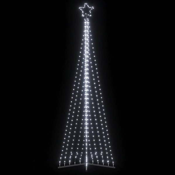 Luces para árbol de Navidad 495 LEDs blanco frío 300.5 cm