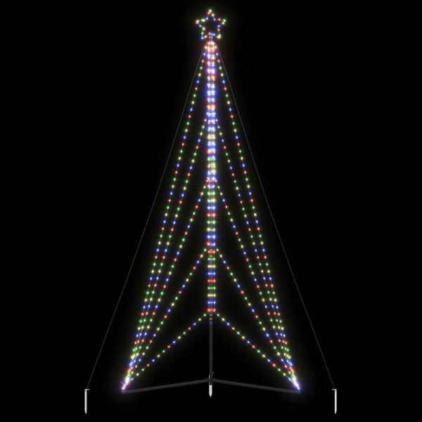 Luces para árbol de Navidad 615 LEDs de colores 404.5 cm