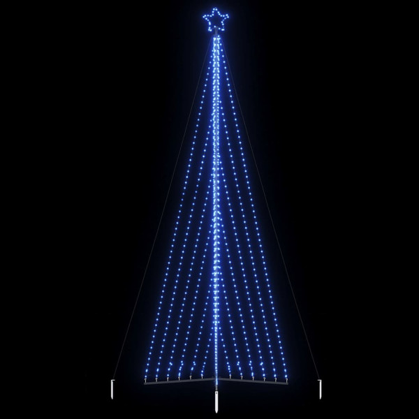 Luces para árbol de Navidad 789 LED azul 476 cm