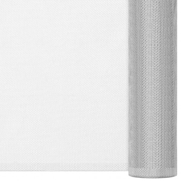 Malla mosquitera de aluminio plateada 60x500 cm