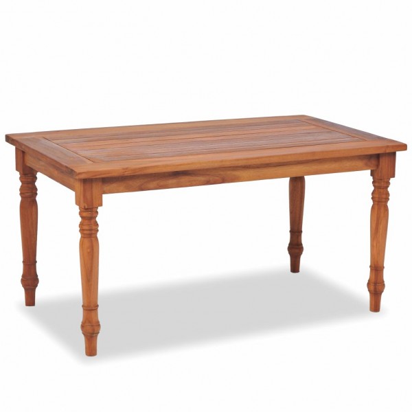 Mesa de centro Batavia de madera de teca 90x50x45 cm
