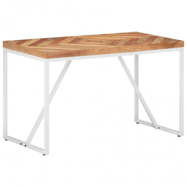 Mesa de comedor madera maciza de acacia y mango 120x60x76 cm