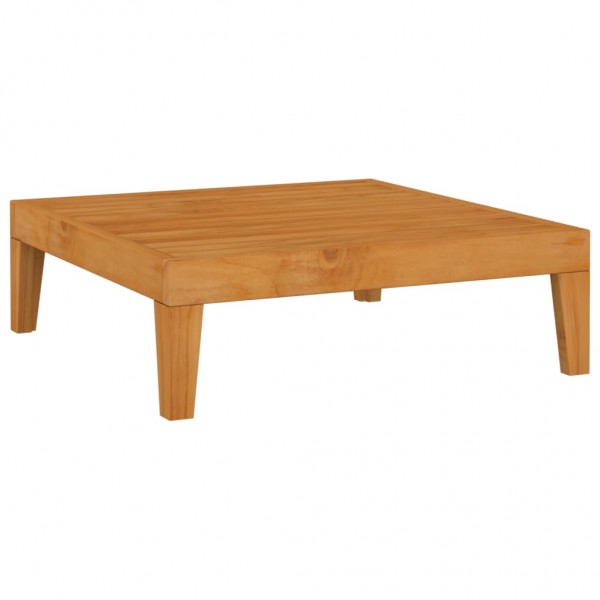 Mesa de jardín madera maciza de acacia 68.5x68.5x24 cm