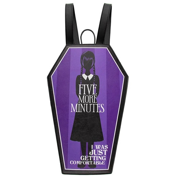 Mochila ataud cinereplicas Wednesday Addams Miércoles