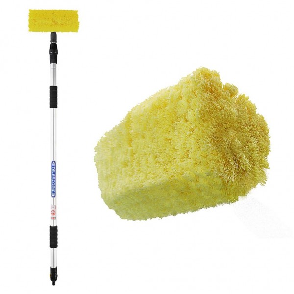 Mopa de microfibra 3D con mango de 2.4 m. marca Proplus 150685