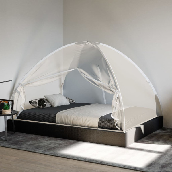 Mosquitera con puertas Mongolia 220 malla blanco 200x150x140 cm
