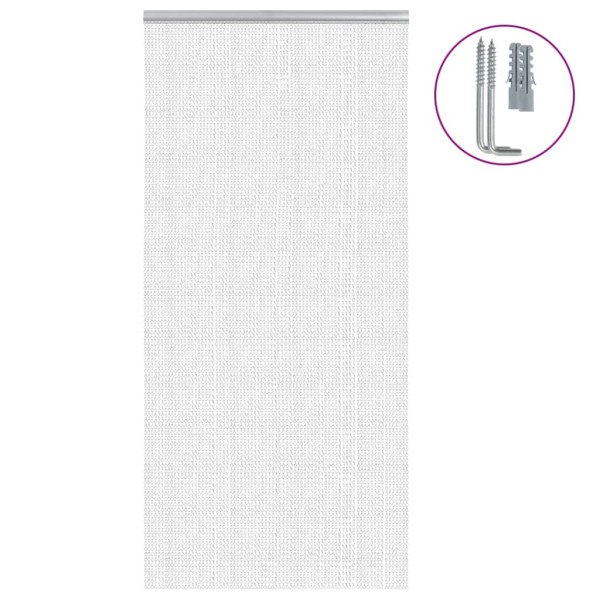 Mosquitera de cadena para puerta aluminio 100x226 cm